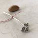 24 Gauge 2 Sterling Silver 3 Ball Dot Bead Head Pin
