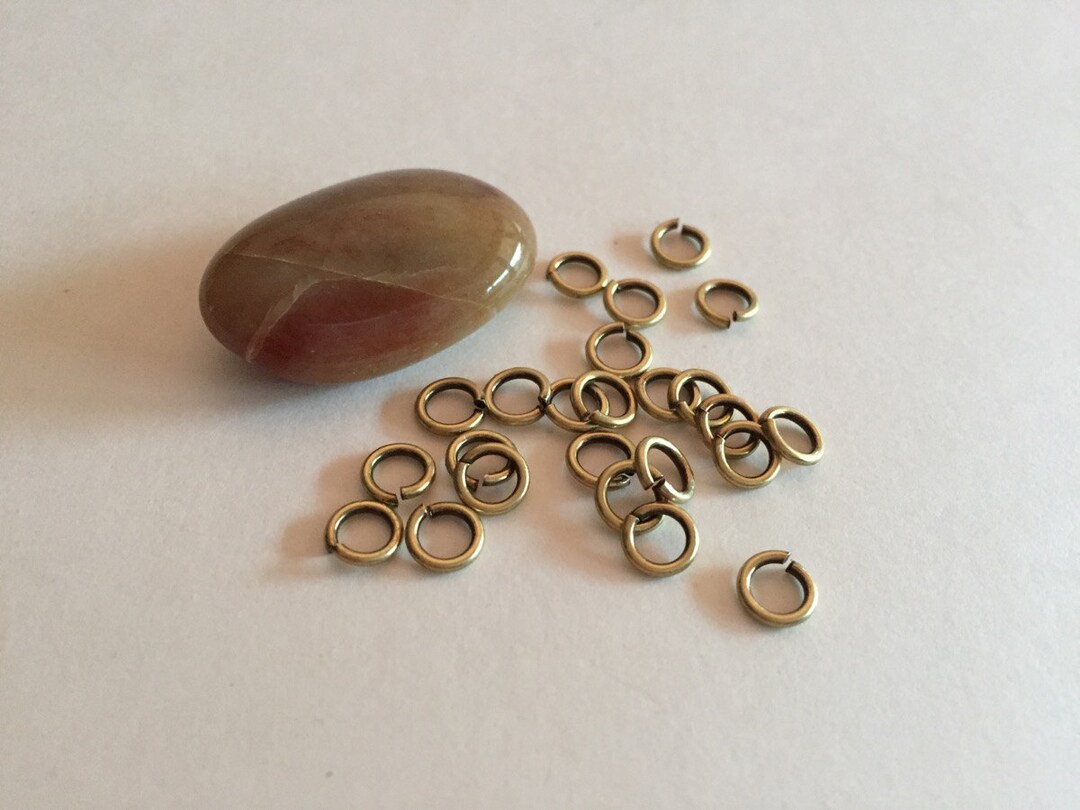 Snapeez Brass 6mm Ultraplate Jump Rings Brasseria Sold in Etsy
