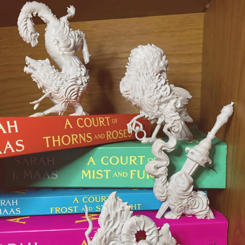 A Court of Thorns and Roses Fan Art Etsy