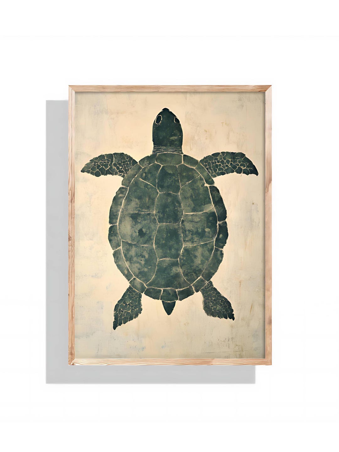 Japanese-style Turtle Artwork,digital Download,digital Print,turtle ...