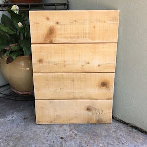Blank Wood Sign 21 1/2&quot; X 15&quot;