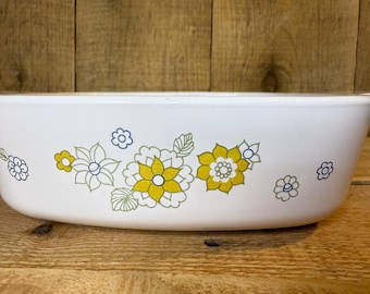 Corning Ware Floral Bouquet A-1-B, 1 Quart Casserole Dish