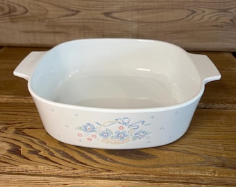 Corning Ware Country Cornflower A-2-B 2 Liter Casserole Dish