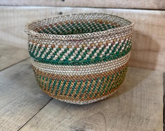 Handmade African Basket, Iringa Basket