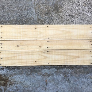 Melden Sie Paletten Holz 33 "x 14 3/8"