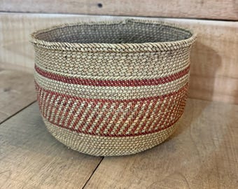 Handmade African Basket, Iringa Basket