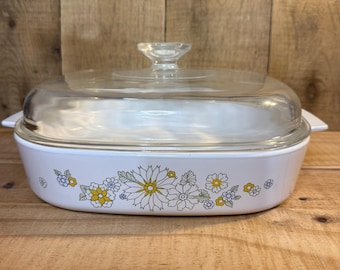 ヴィンテージ キッチン コーニングウェア ワイルドフラワー デザイン