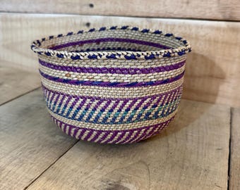 Handmade African Basket, Iringa Basket