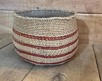 Handmade African Basket, Iringa Basket