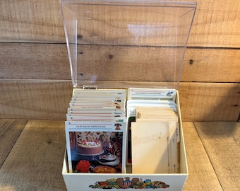 McCall’s Recipe Card Box, Vintage Recipe Card Box
