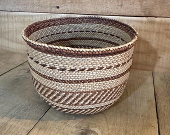 Handmade African Basket, Iringa Basket