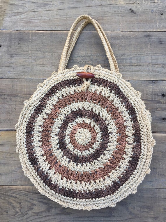 Marchioness Bag, R. M. Macy Co, Vintage Woven Bag,