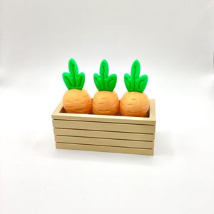 3d Printed Clicky Carrots - Fidget Keyboard Clicker - Mechanical Clicky Fidget - Garden Fidget- Plant Clicker - Fidget Toy - Office - Plant