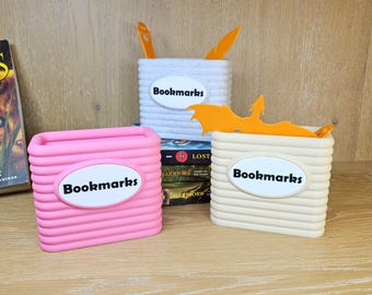 Bookmark Holder - Bookshelf Accessory, Book Accessories, Gift For Bookworm, Gift For Readers, Boooktok, Bookmarks, Reading