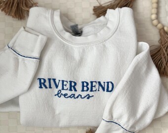 Custom Hand-Embroidered Sweatshirt