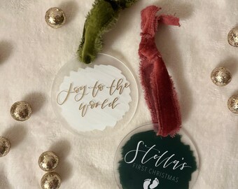 Custom Christmas Ornament