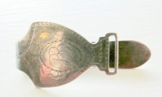 Chatelaine Tool Silver Antique Victorian Engraved