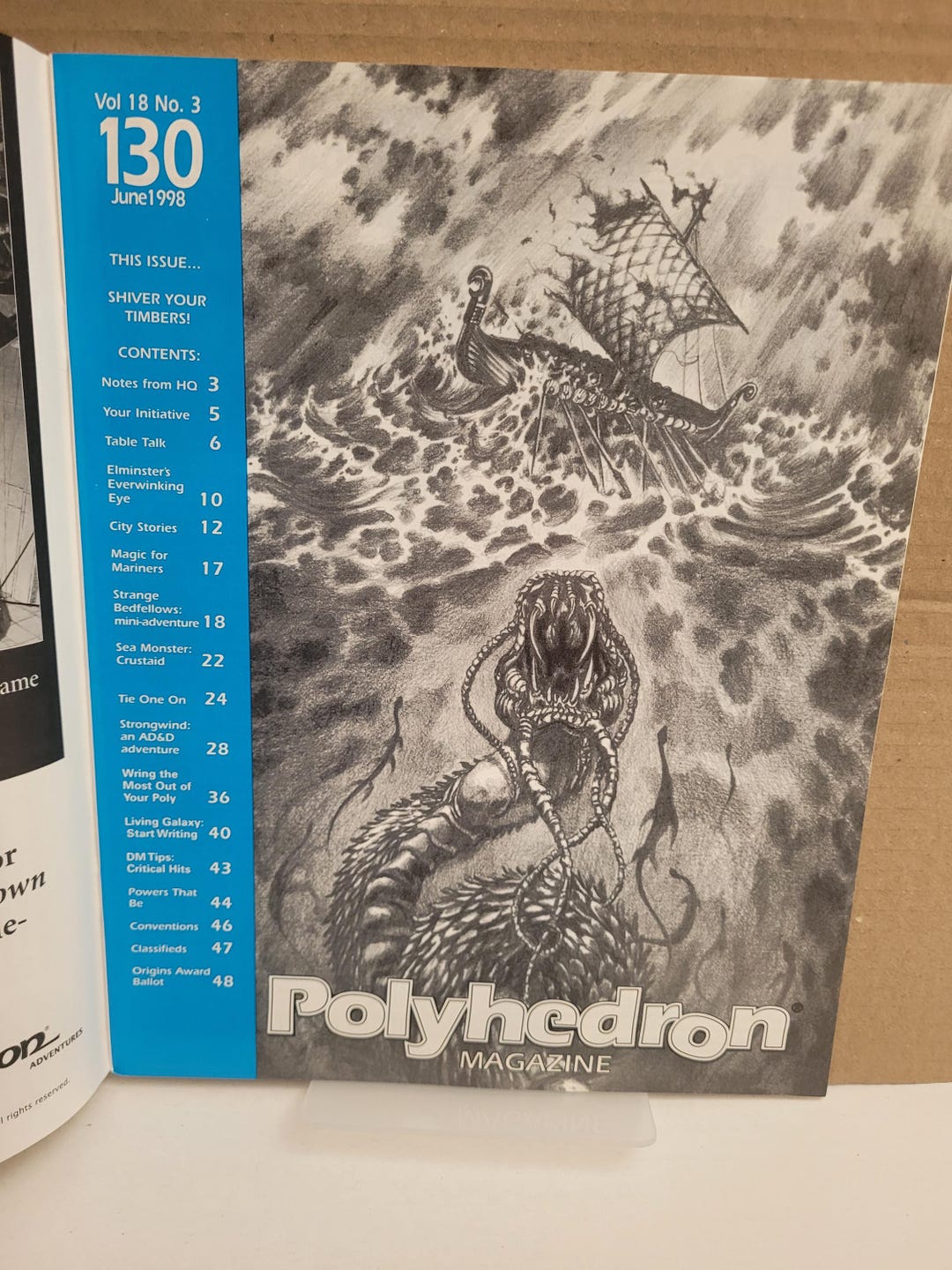 TSR Polyhedron Newszine for Role Playing Games #130; With Birthright ...