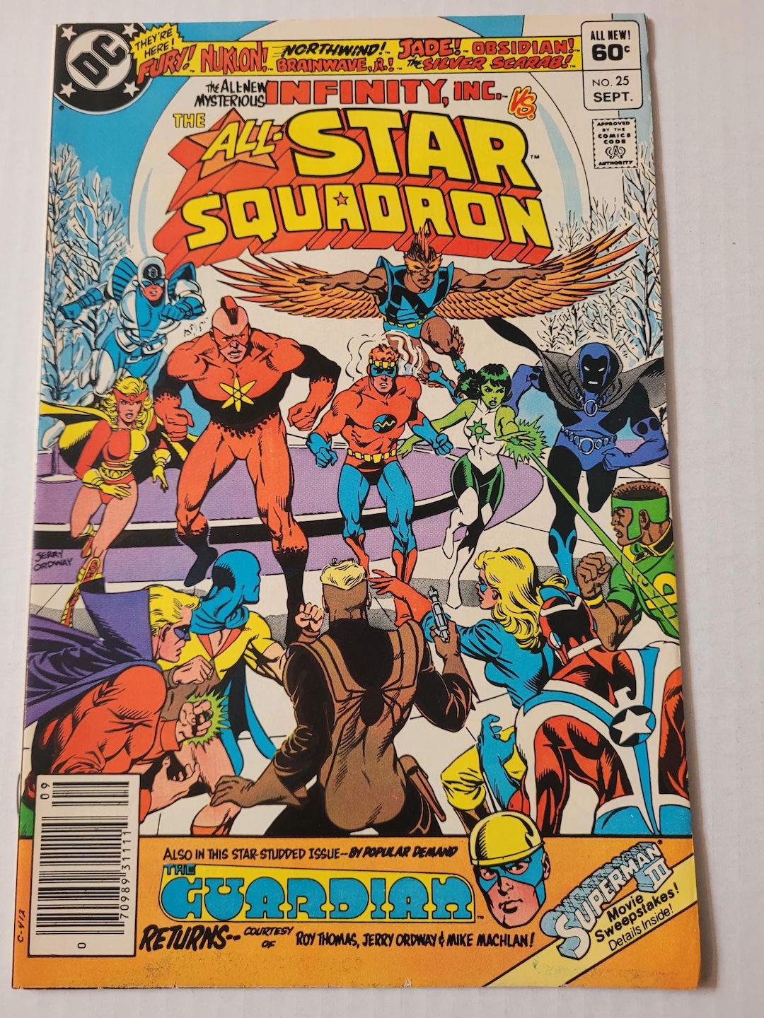 All Star Squadron # 25 - Printed in 1983 by DC – VF - Etsy