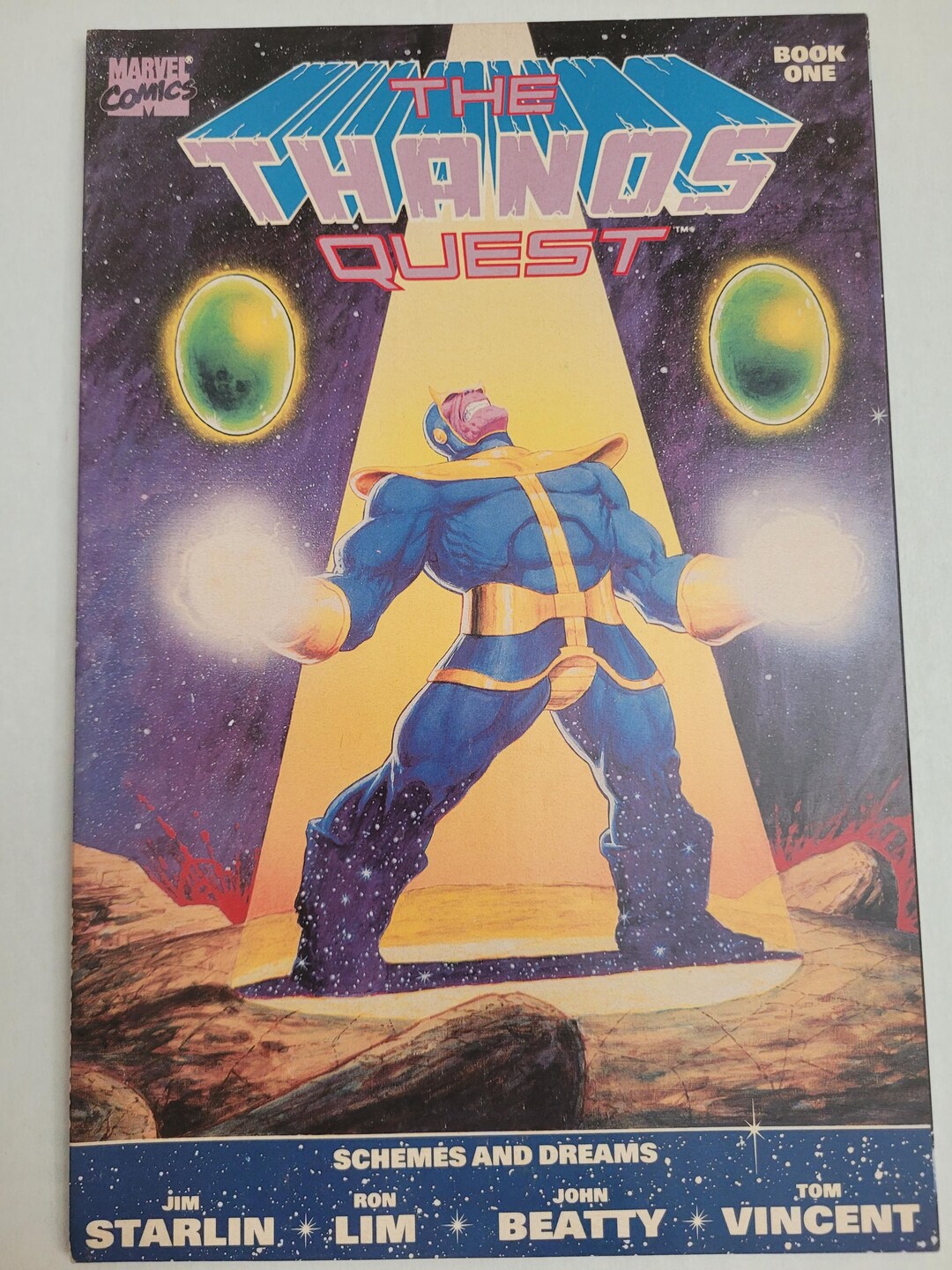 The Thanos Quest #1 and #2 Comic Printed in 1990 by Marvel - Very Nice ...