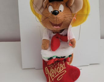Speedy Gonzales Feliz Navidad Bean Bag from Warner Brothers – Retired -1998/9