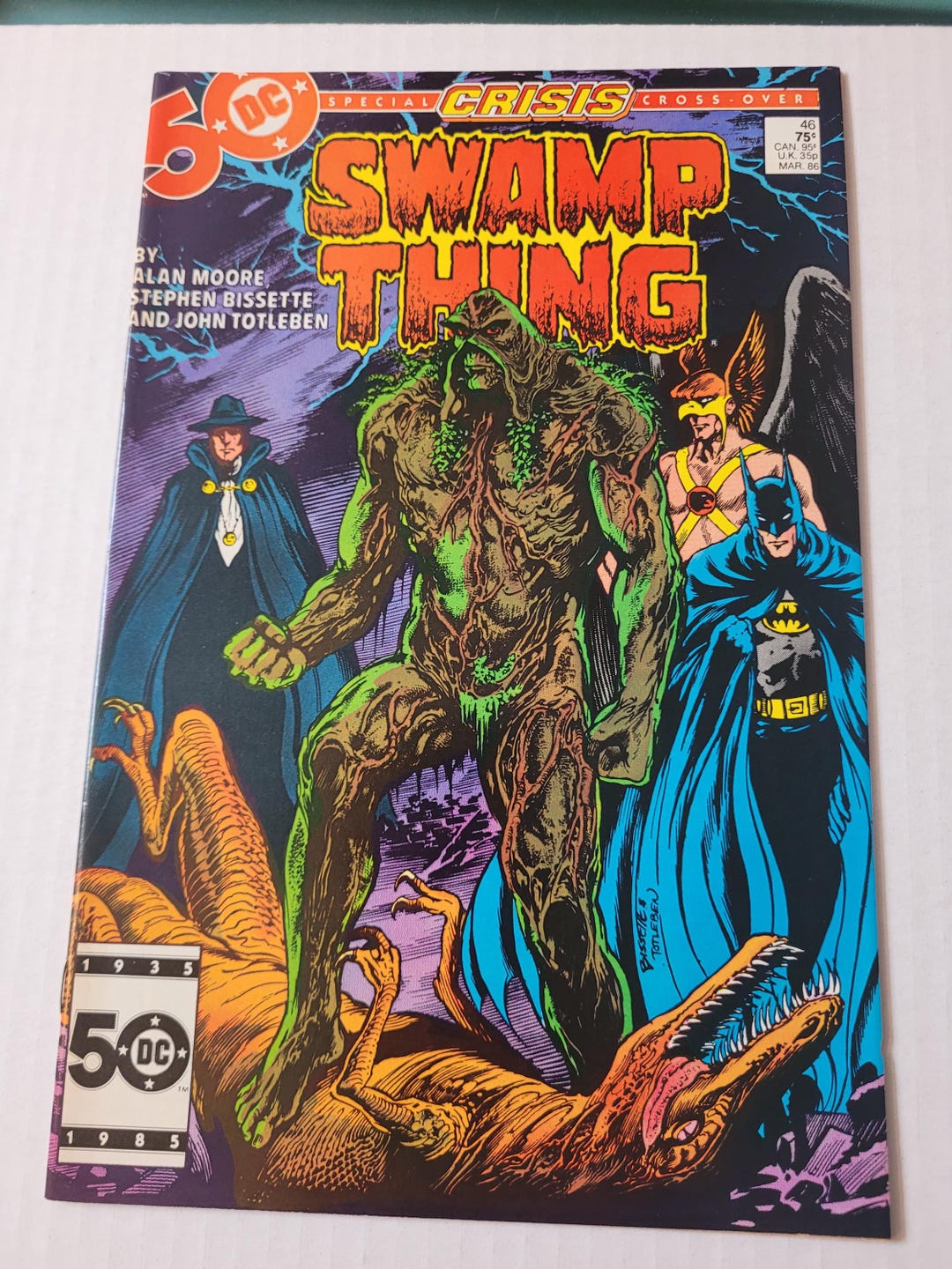 Swamp Thing s 46 to 48 3 Comics Printed In1986 by Marvel NM - Etsy