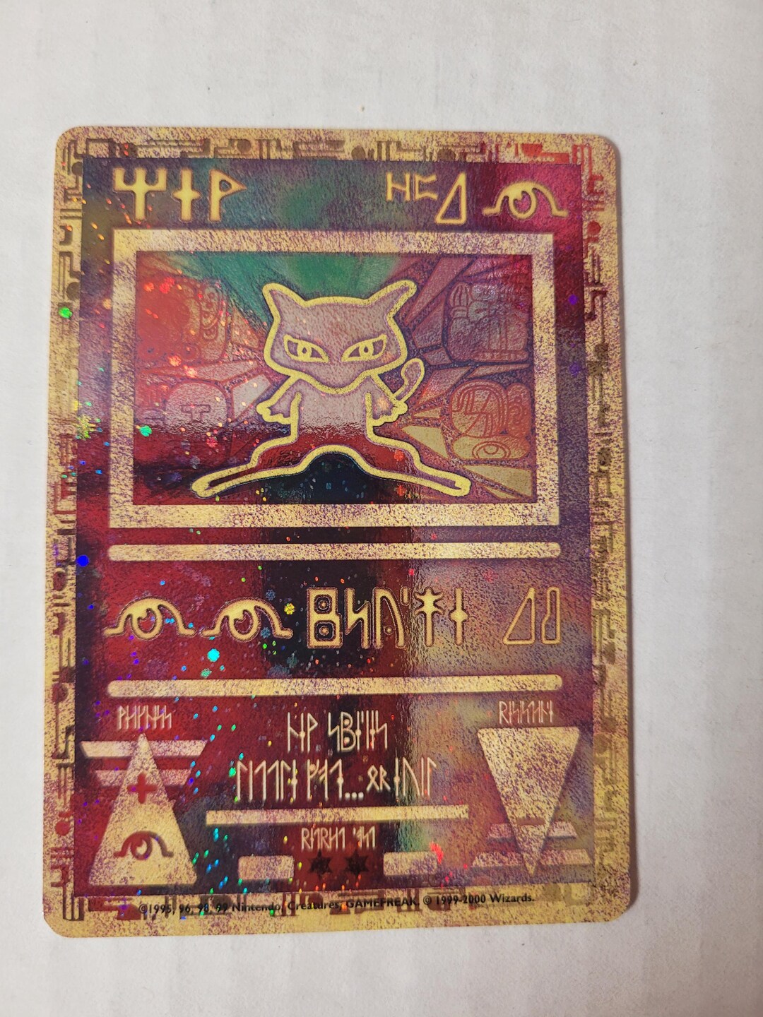 promo mew pokemon card Ancient Mew 3D Bronze Metal Pokemon Card 1st Ed - Premium 1st Edition  Collectible Custom Card for Gift, Display or Private Collection