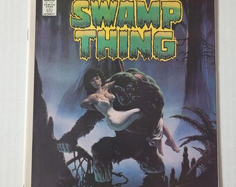 Swamp Thing Annuals #s 1, 3, 4, 5, 6 (5 comic) – printed in 1982 to 1992 by DC – NM +