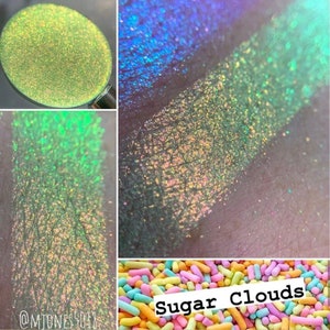 Sugar Cloud-Multichrome Eyeshadow Pressed Mineral Eyeshadow, 26mm Pan, Duochrome