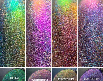 Galaxy Holo Collection-Multichrome Holographic Eyeshadows