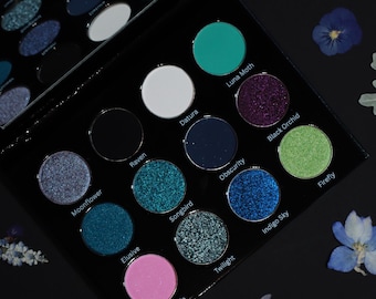 Nocturnal Garden-Duochrome Matte Eyeshadow Palette