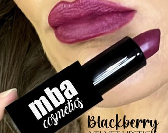 Blackberry-Velvet Lipstick
