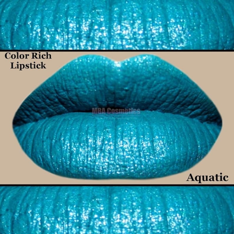 Turquoise Color Rich Lipstick Aquatic 画像 1