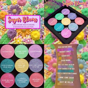 Sugar Blooms Collection-Multichrome & Duochrome Eyeshadows