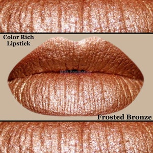 Frosted Bronze Color Rich Lipstick image 1