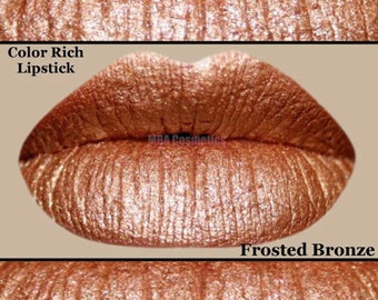 Frosted Bronze Color Rich Lipstick