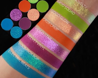 Retro Pop Revival-Ultra Shimmer & Neon Eyeshadow Collection