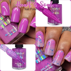 Heart & Soul Creme and Thermal Duo-Nail Polish Large 15ml