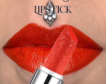 Helena Rubinstein Coral Dazzle Lipstick - Etsy UK