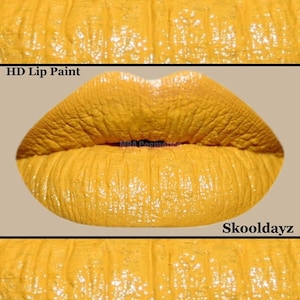 Yellow HD Lip Paint-Skooldayz