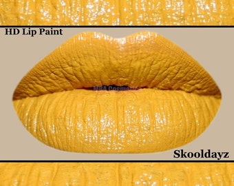Yellow HD Lip Paint-Skooldayz