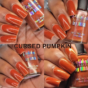 Cursed Pumpkin-Nail Polish--Large 15ml
