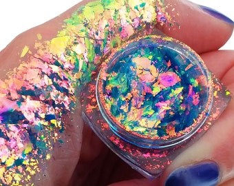 Rainbow Cloud-Chromaflake Multichrome Flake Eyeshadow Flakes