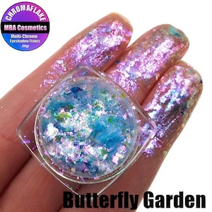 Butterfly Garden-Chromaflake Multichrome Flake Eyeshadow Flakes