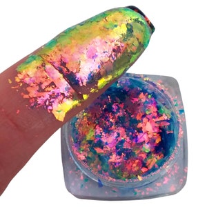 Rainbow Cloud-Chromaflake Multichrome Flake Eyeshadow Flakes image 4