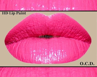 Hot Pink HD Lip Paint-Bright Pink- O.C.D.