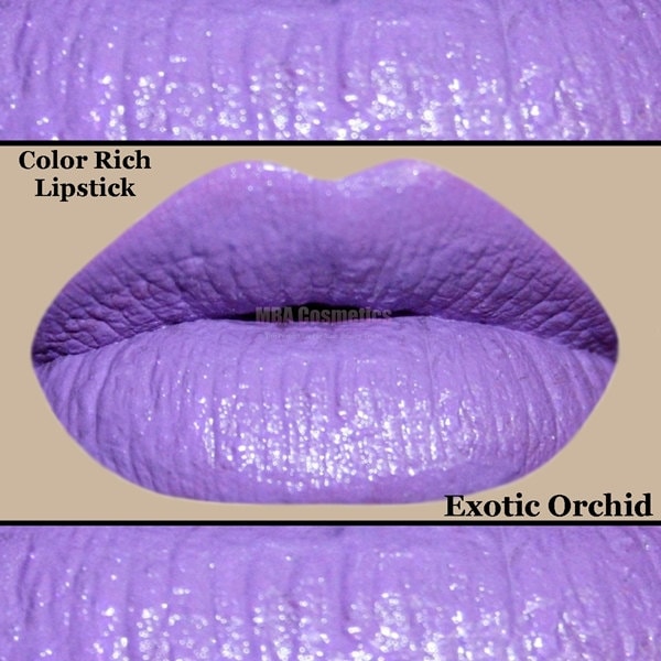 Purple Color Rich Lipstick Lavender-Exotic Orchid