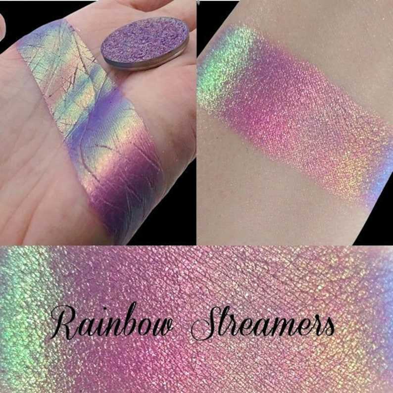Rainbow Streamers-Multi-Chrome Shifting Eyeshadow image 1