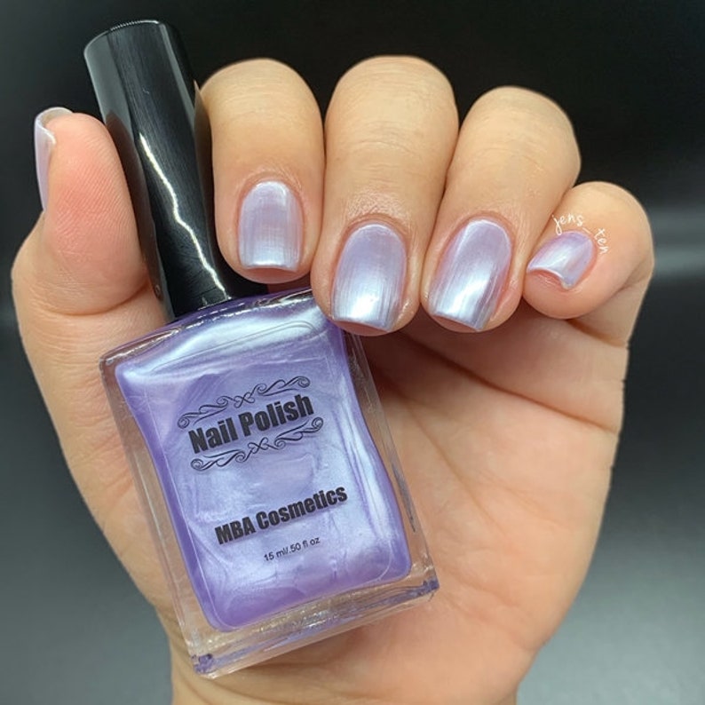 Frosted Lilacnail Polish 10 FREE Large 15ml Etsy