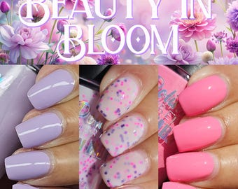 Beauty In Bloom- Nail Polish Trio